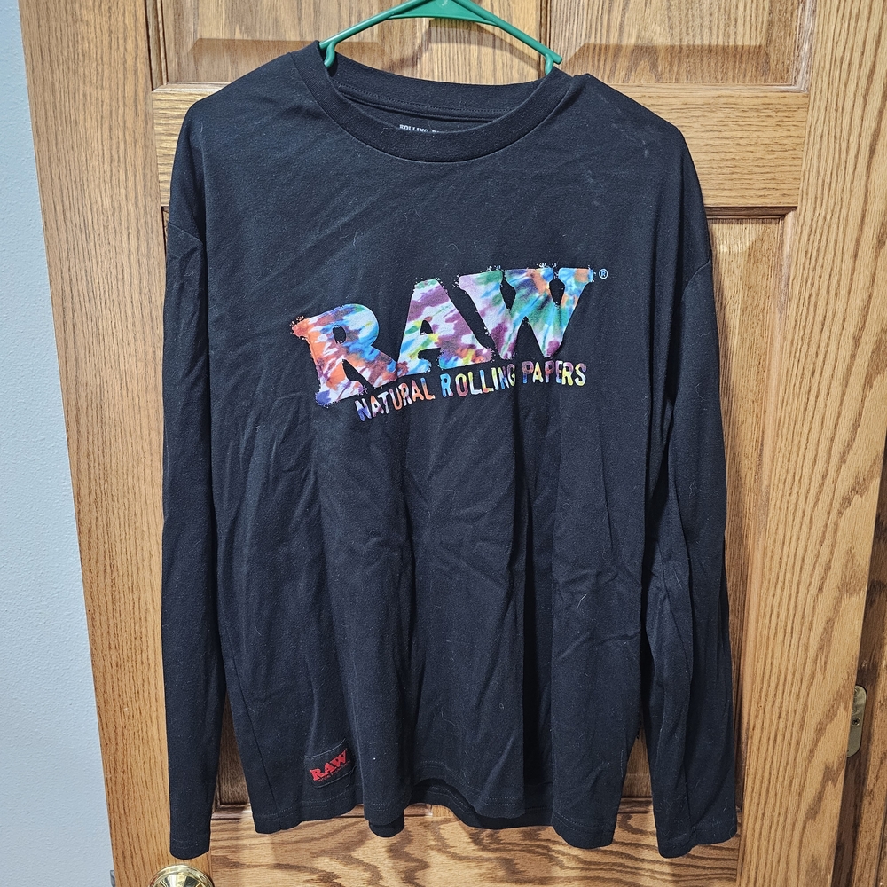 RAW Black Long Sleeve Shirt
